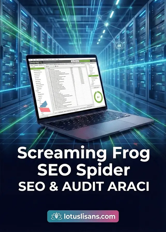 Screaming Frog - 1 Yıllık orijinal ürün logosu
