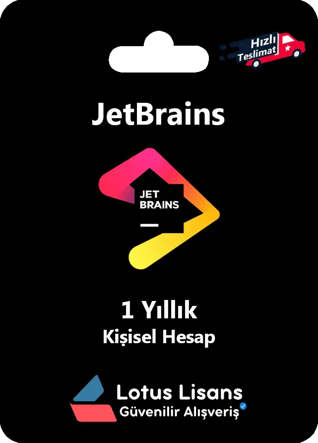 Jetbrains orijinal ürün logosu