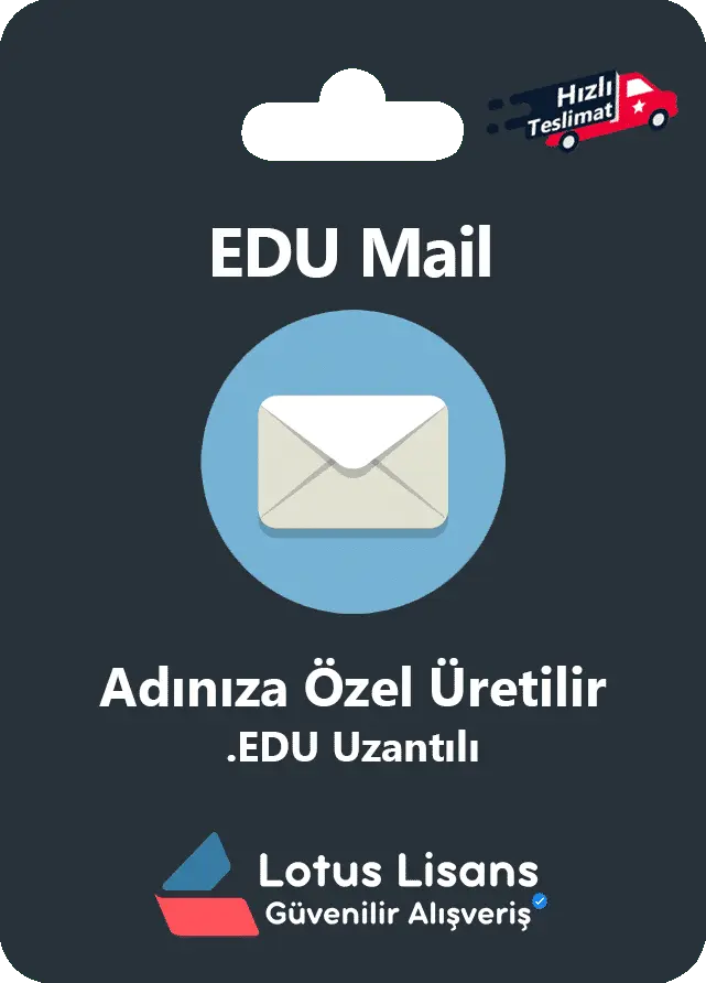 EDU Mail orijinal ürün logosu