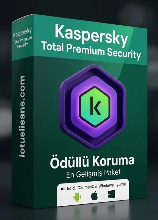 Kaspersky Premium - 1 Yıllık - 1 Cihaz orijinal ürün logosu