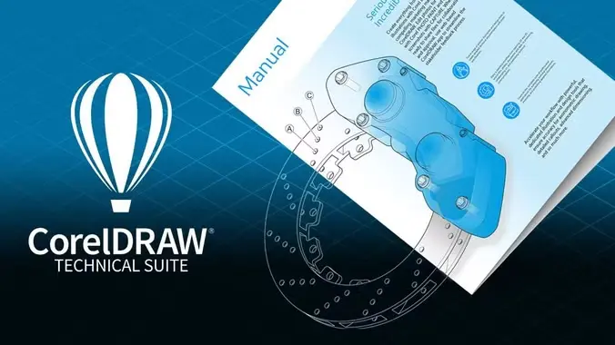 CorelDRAW Technical Suite 2025 ürün görseli